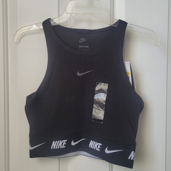 Nike NSW TAPE CROP TOP TOP - Picture 2 of 10